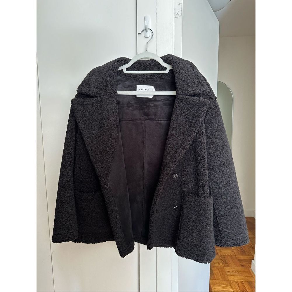 Black Teddy Coat